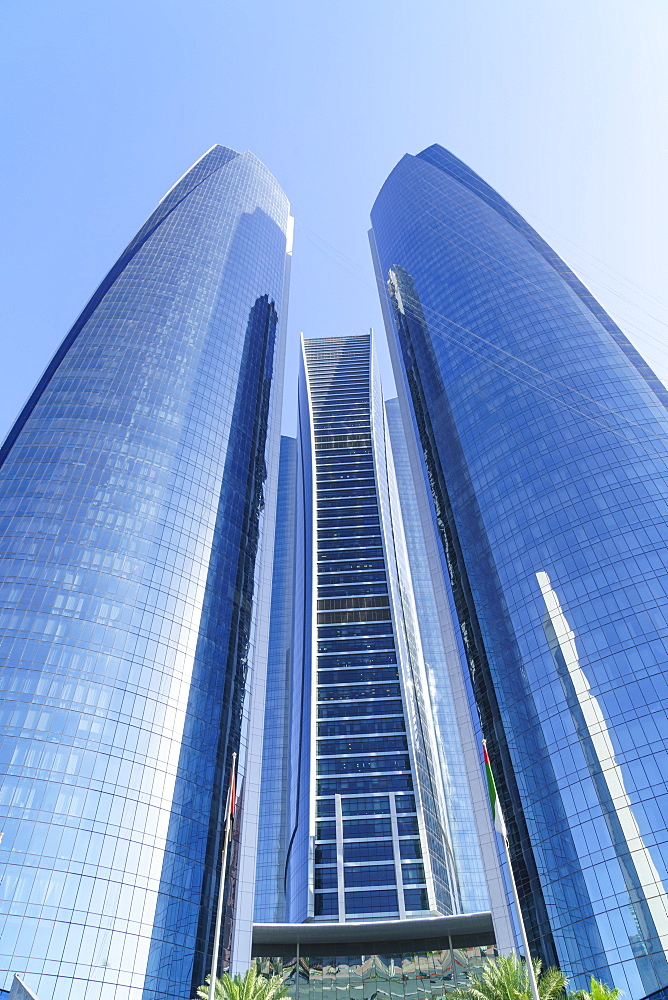 Etihad Towers, Abu Dhabi, United Arab Emirates, Middle East