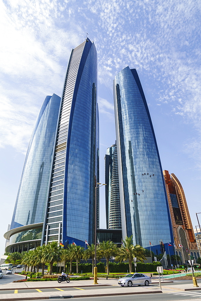 Etihad Towers, Abu Dhabi, United Arab Emirates, Middle East