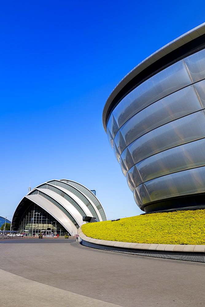 The Armadillo and the SSE Hydro, Glasgow, Scotland, United Kingdom, Europe