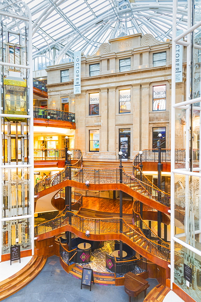 Princes Square Shopping Centre, Glasgow, Scotland, United Kingdom, Europe