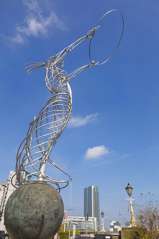 Beacon of Hope, Thanksgiving Square, Belfast, Ulster, Northern Ireland, United Kingdom, Europe