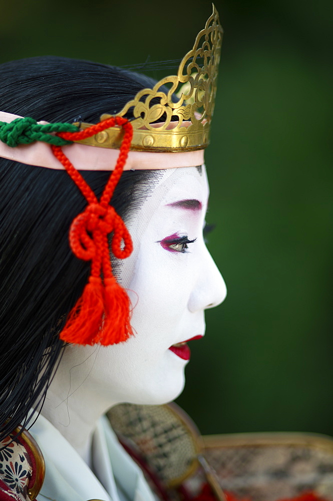 Female Samurai Tomoe Gozen, Jidai festival, Kyoto, Japan, Asia