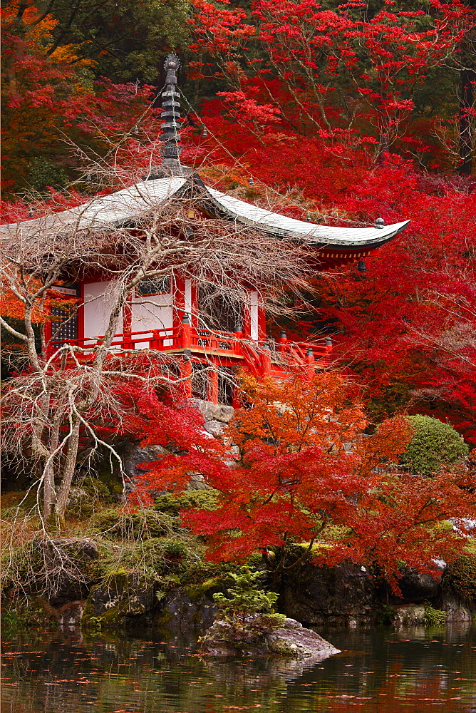 The Bentendo hall of Daigo-ji temple, UNESCO World Heritage Site, Kyoto, Japan, Asia