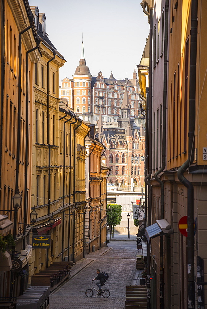 Mariaberget and Gamla Stan, Stockholm, Sweden, Scandinavia, Europe