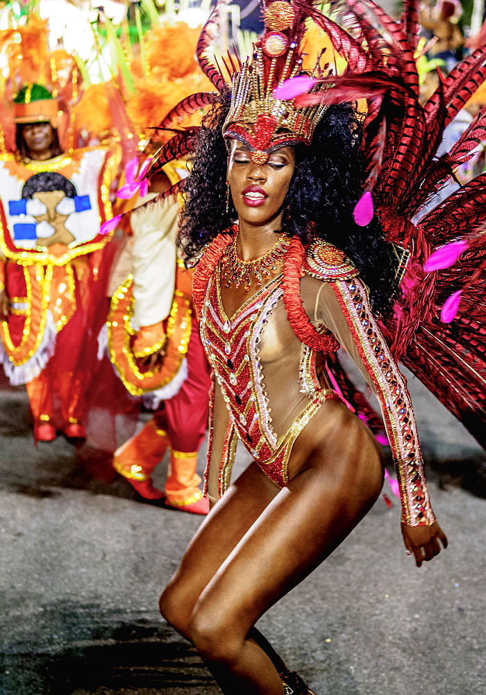 Samba Dancer at the Carnival Parade in Rio de Janeiro, Brazil, South America