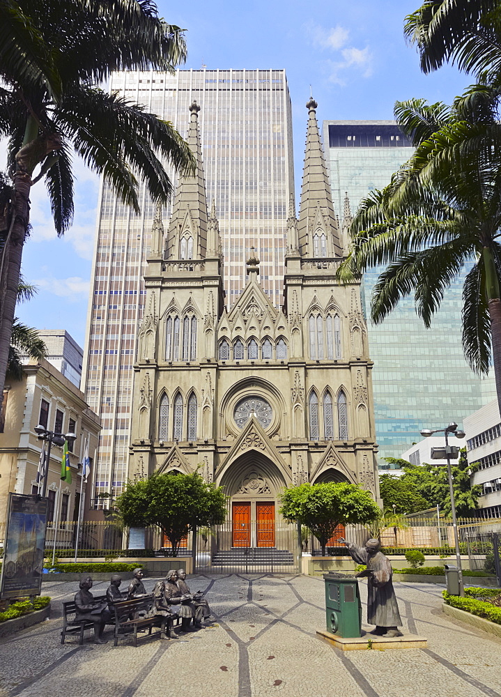 View of the Presbyterian Cathedral of Rio de Janeiro, Rio de Janeiro, Brazil, South America