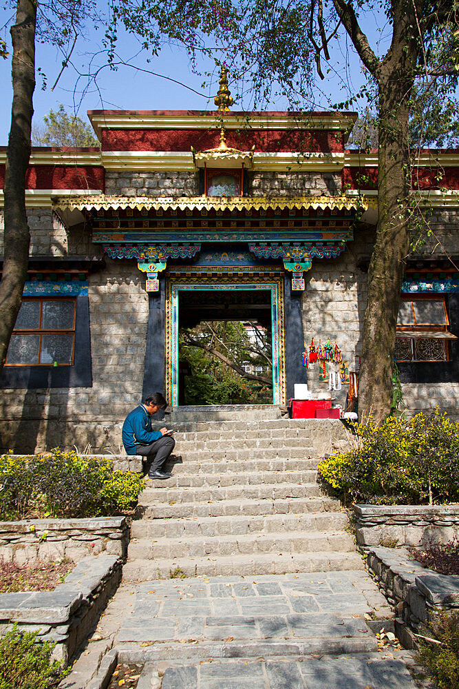 The Norbulingka Tibetan Institute of Tibetan Arts and Culture, Dharamsala, Himachal Pradesh, India, Asia