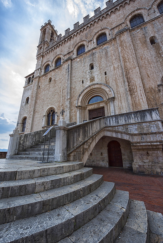 Consoli's Palace, Gubbio, Umbria, Italy, Europe