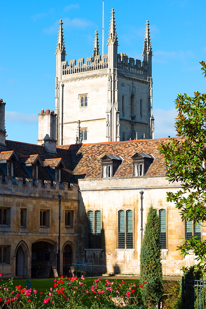 Pembroke College with the Pitt Building to the rear, Cambridge University, Cambridge, Cambridgeshire, England, United Kingdom, Europe