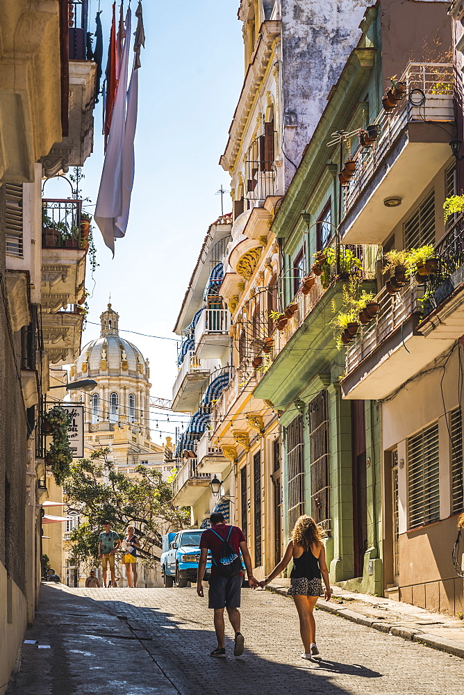 The Museum of the Revolution and La Habana Vieja, UNESCO World Heritage Site, Old Havana, La Habana, Cuba, West Indies, Caribbean, Central America