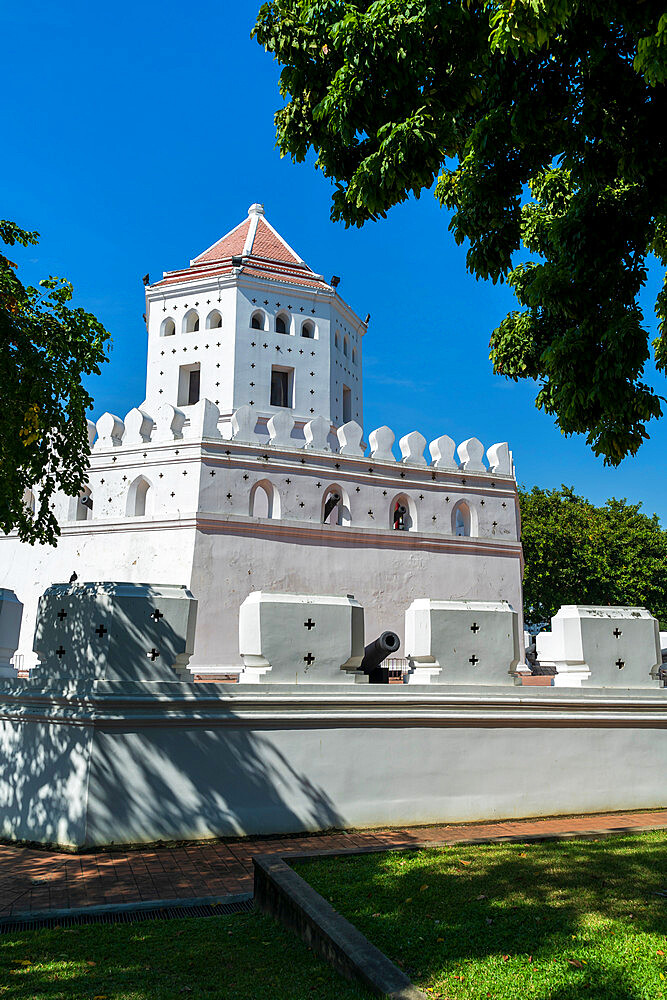 Phra Sumen Fort, Bangkok, Thailand, Southeast Asia, Asia