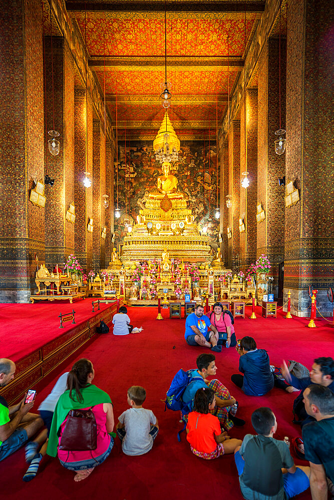 Wat Phra Chetuphon (Wat Pho) temple, Bangkok, Thailand, Southeast Asia, Asia