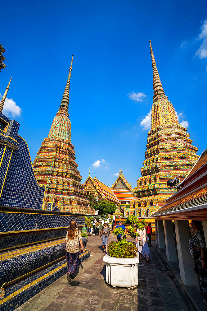 Wat Phra Chetuphon (Wat Pho) temple, Bangkok, Thailand, Southeast Asia, Asia