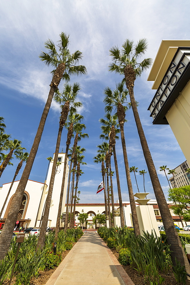 Union Station, Downtown Los Angeles, California, United States of America, North America