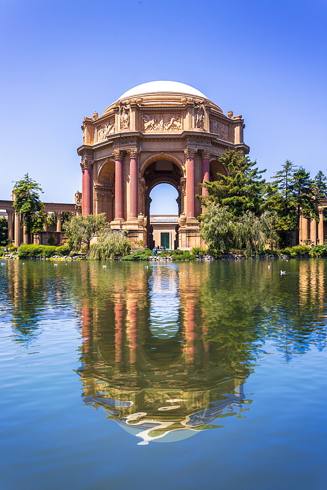 View of Palace of Fine Arts Theatre, San Francisco, California, United States of America, North America