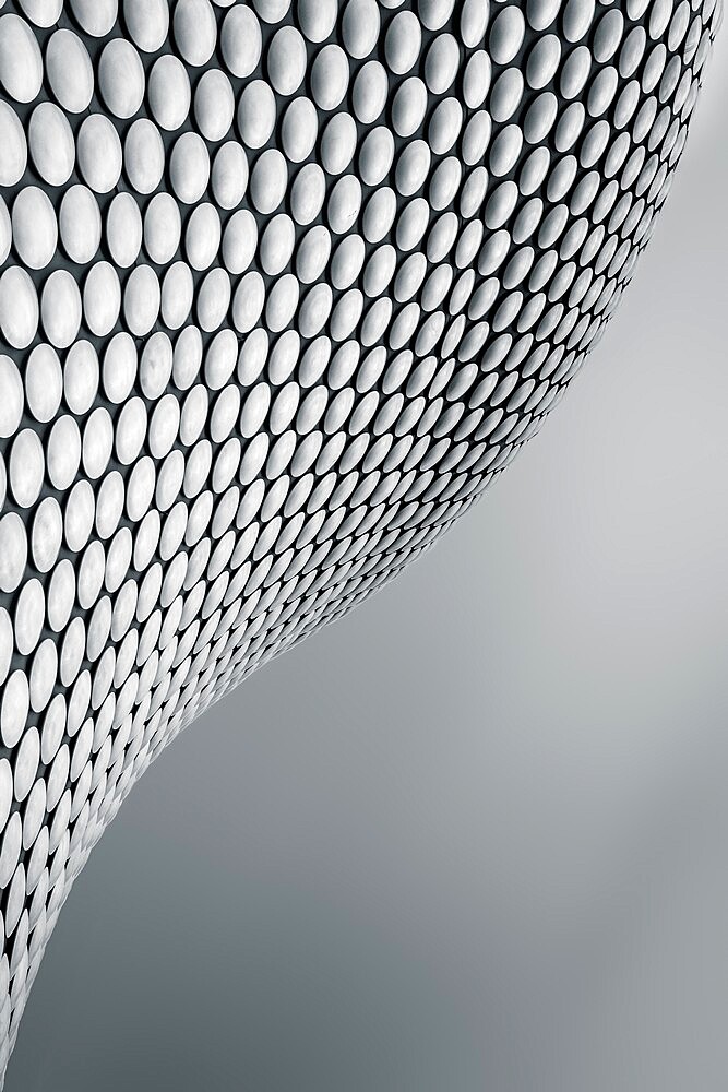 The Bullring, Abstract of the Selfridges Building, Birmingham, West Midlands, England, United Kingdom, Europe