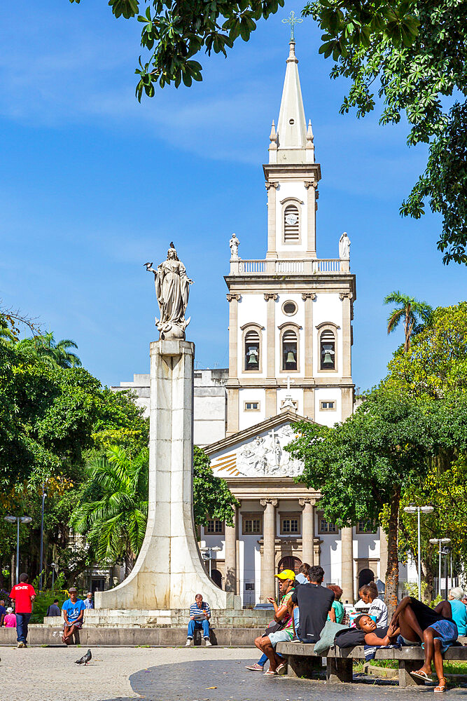 Church of Our Lady of Glory at Largo do Machado square in the Flamengo neighbourhood, Rio de Janeiro, Brazil, South America