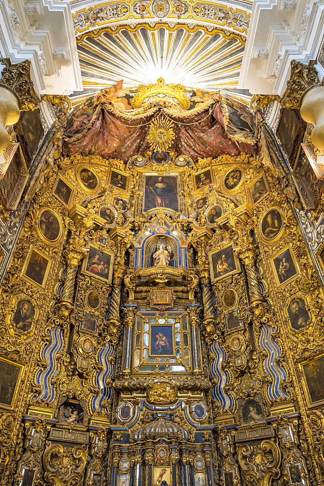 Interior of the San Luis de los Franceses Church, Seville, Andalusia, Spain, Europe