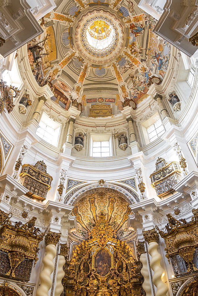 Interior of the San Luis de los Franceses Church, Seville, Andalusia, Spain, Europe