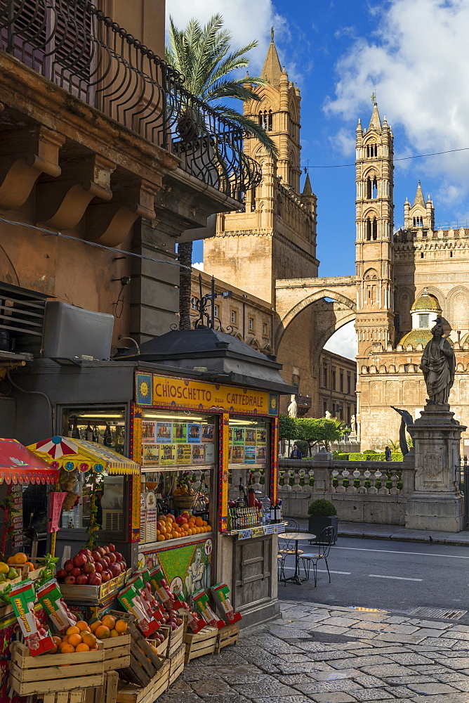 Palermo Cathedral, UNESCO World Heritage Site, Palermo, Sicily, Italy, Europe