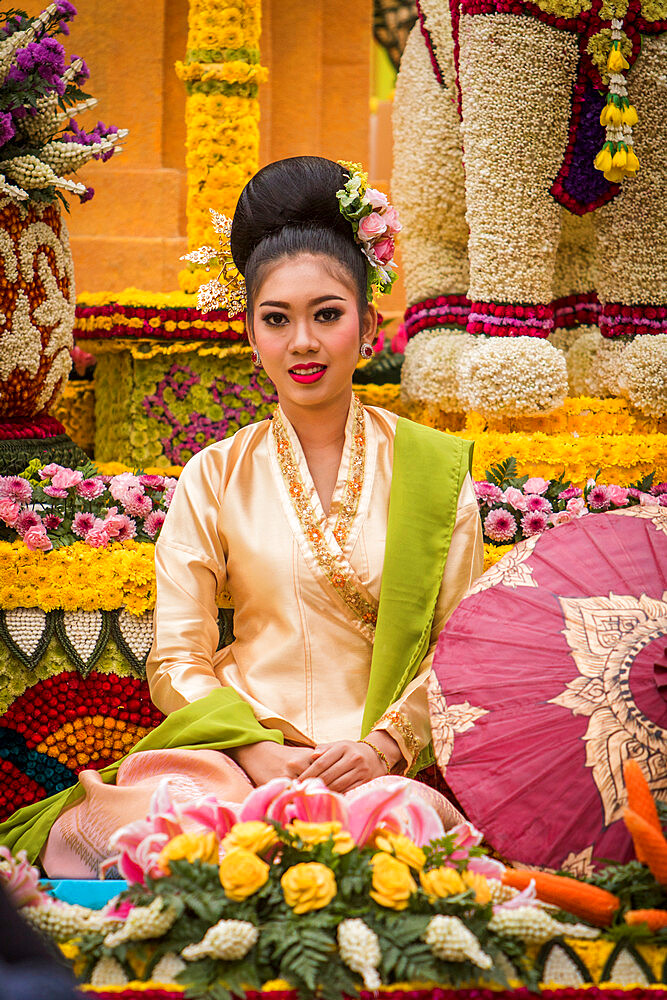 Chiang Mai Flower Festival 2018, Chiang Mai, Thailand, Southeast Asia, Asia