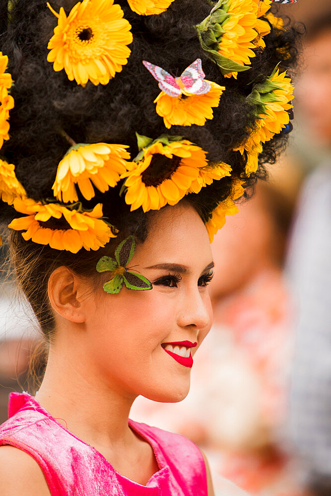 Chiang Mai Flower Festival 2018, Chiang Mai, Thailand, Southeast Asia, Asia