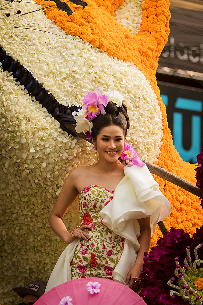 Chiang Mai Flower Festival 2018, Chiang Mai, Thailand, Southeast Asia, Asia