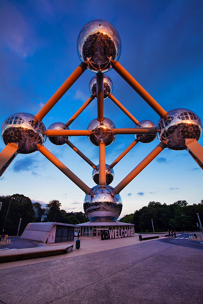 The Atomuim, Brussels, Belgium, Europe