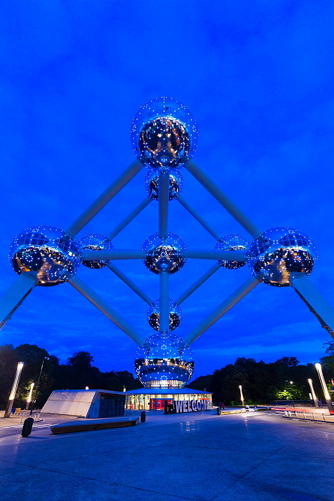 The Atomuim, Brussels, Belgium, Europe