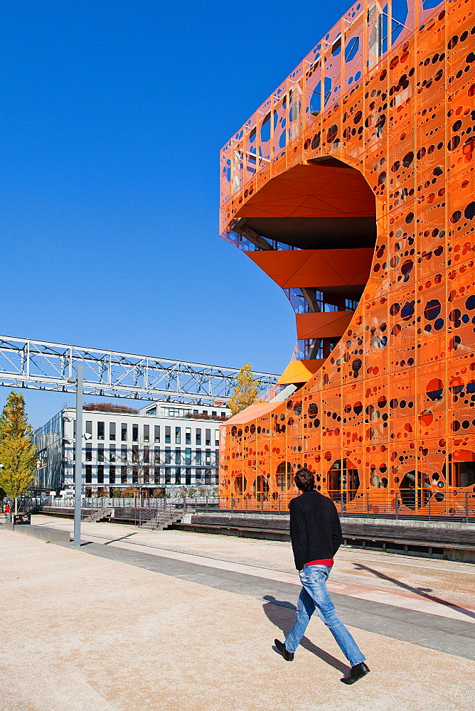 Confluence district, Lyon, Auvergne-Rhone-Alpes, France, Europe