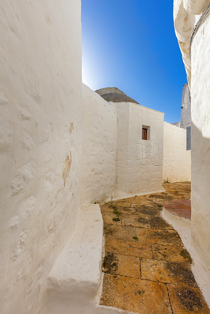 Chora of Patmos, Dodecanese, Greek Islands, Greece, Europe