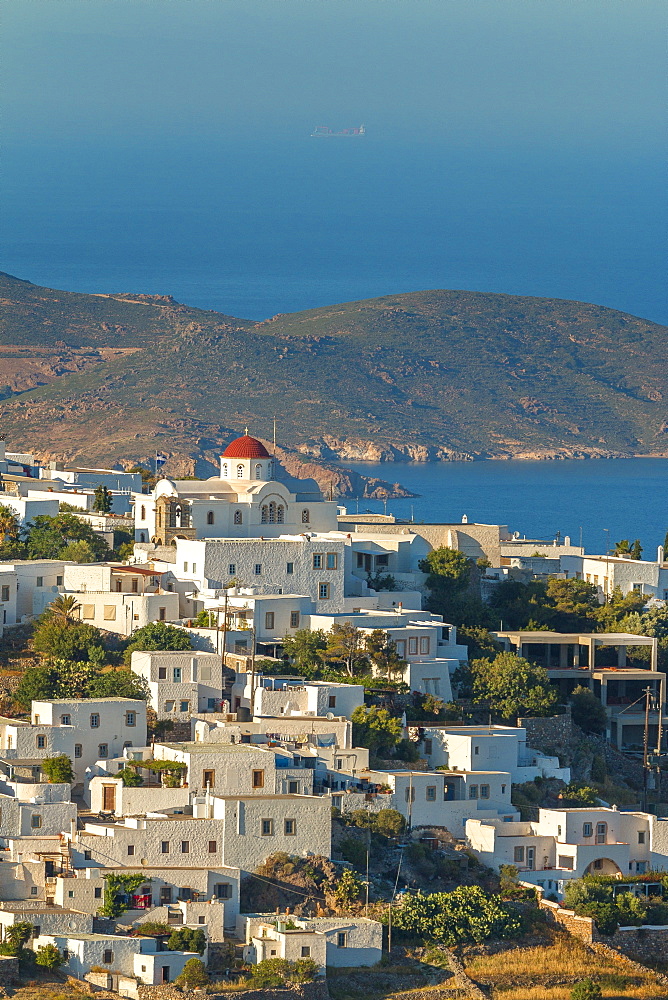 Chora of Patmos, Dodecanese, Greek Islands, Greece, Europe