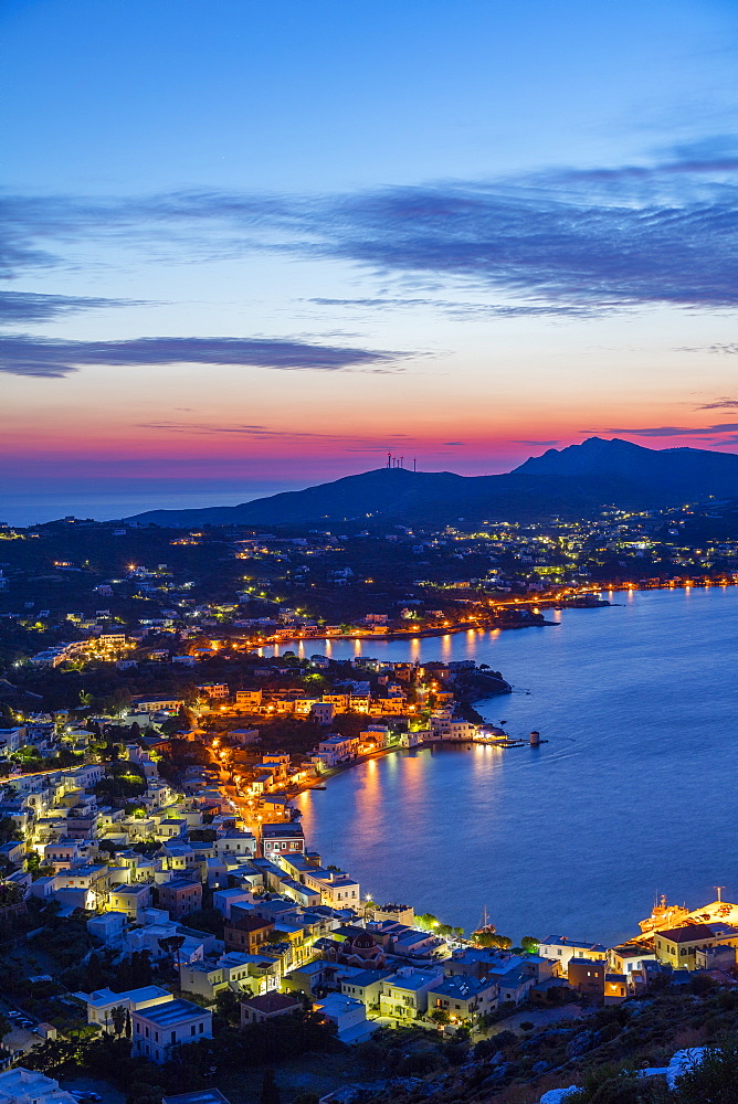 Aghia Marina, Leros Island, Dodecanese, Greek Islands, Greece, Europe