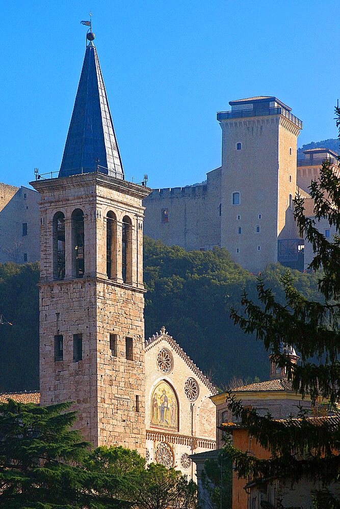 Cathedral of Santa Maria Assunta, Spoleto, Perugia, Umbria, Italy, Europe