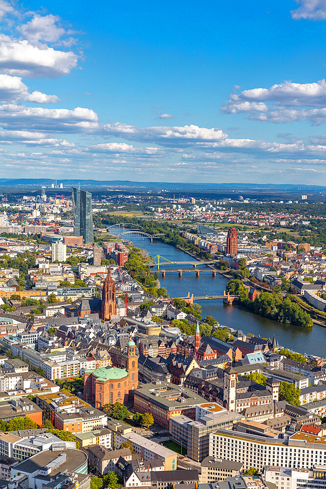 Main Tower, Frankfurt am Main, Hesse, Germany, Europe