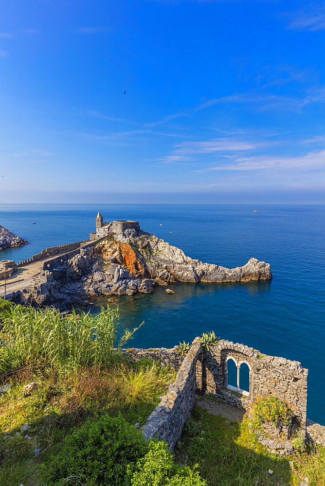 Church of S. Pietro, Portovenere, Liguria, Italy, Europe