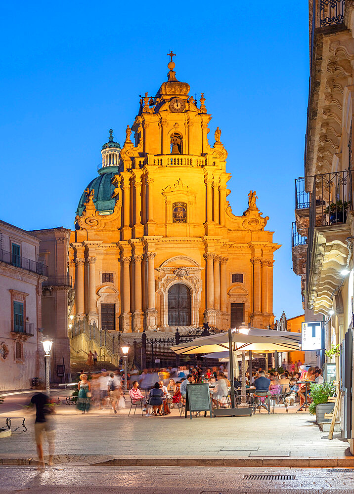 San Giorgio Cathedral, Ragusa Ibla, Val di Noto, UNESCO World Heritage Site, Sicily, Italy, Europe