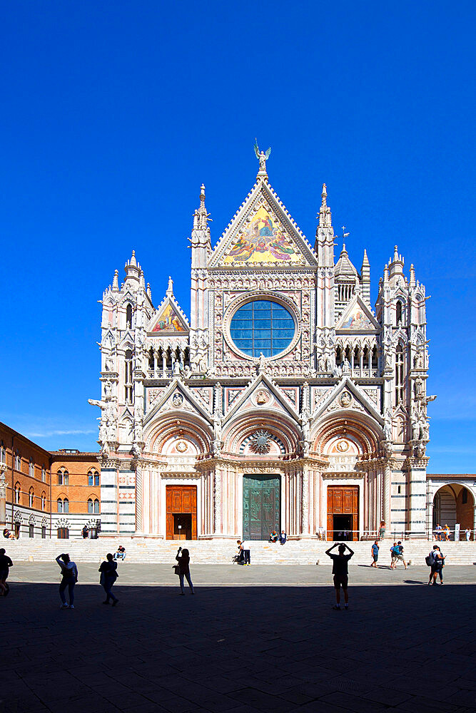 The Duomo, UNESCO World Heritage Site, Siena, Tuscany, Italy, Europe