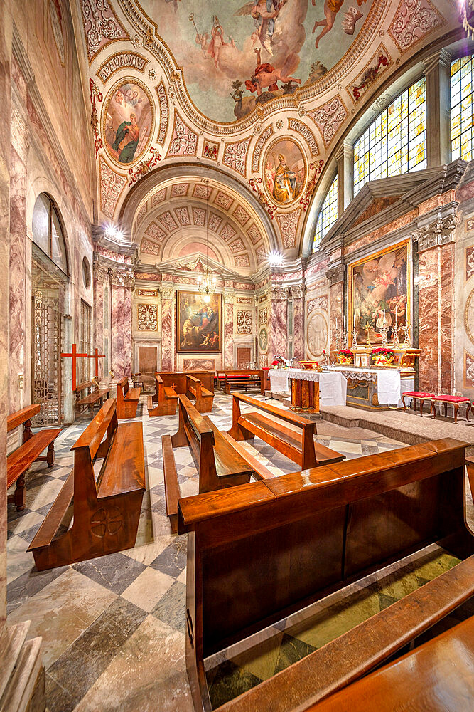 Sanctuary of Vicoforte, Vicoforte, Cuneo, Piemonte, Italy, Europe