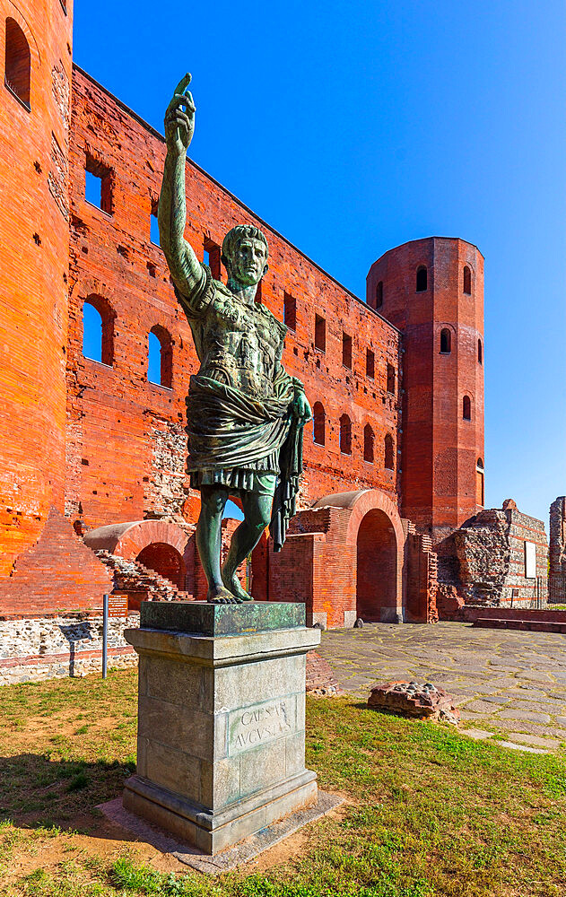 Palatine Towers, Turin, Piedmont, Italy, Europe