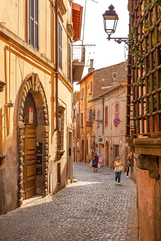 Via Garibaldi, Nepi, Viterbo, Lazio, Italy, Europe