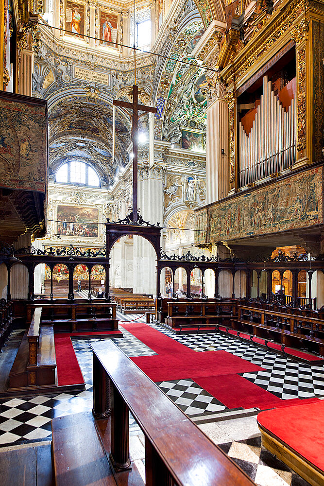 Convent of San Francesco, Bergamo, Lombardia (Lombardy), Italy, Europe