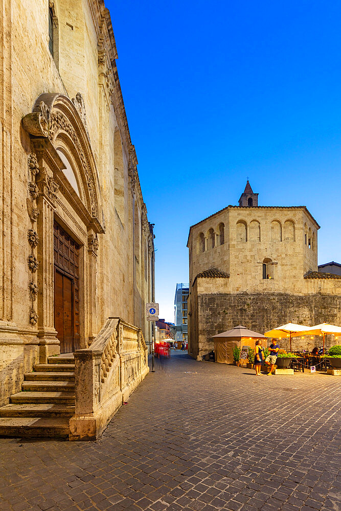 Baptistery, Ascoli Piceno, Marche, Italy, Europe