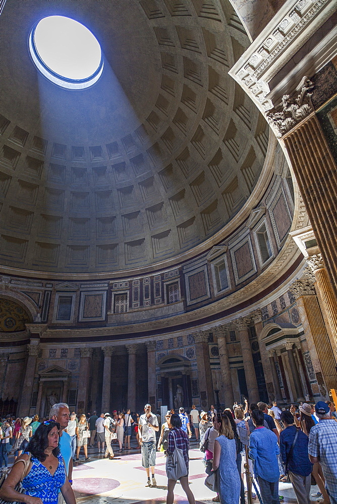 Pantheon, UNESCO World Heritage Site, Rome, Lazio, Italy, Europe