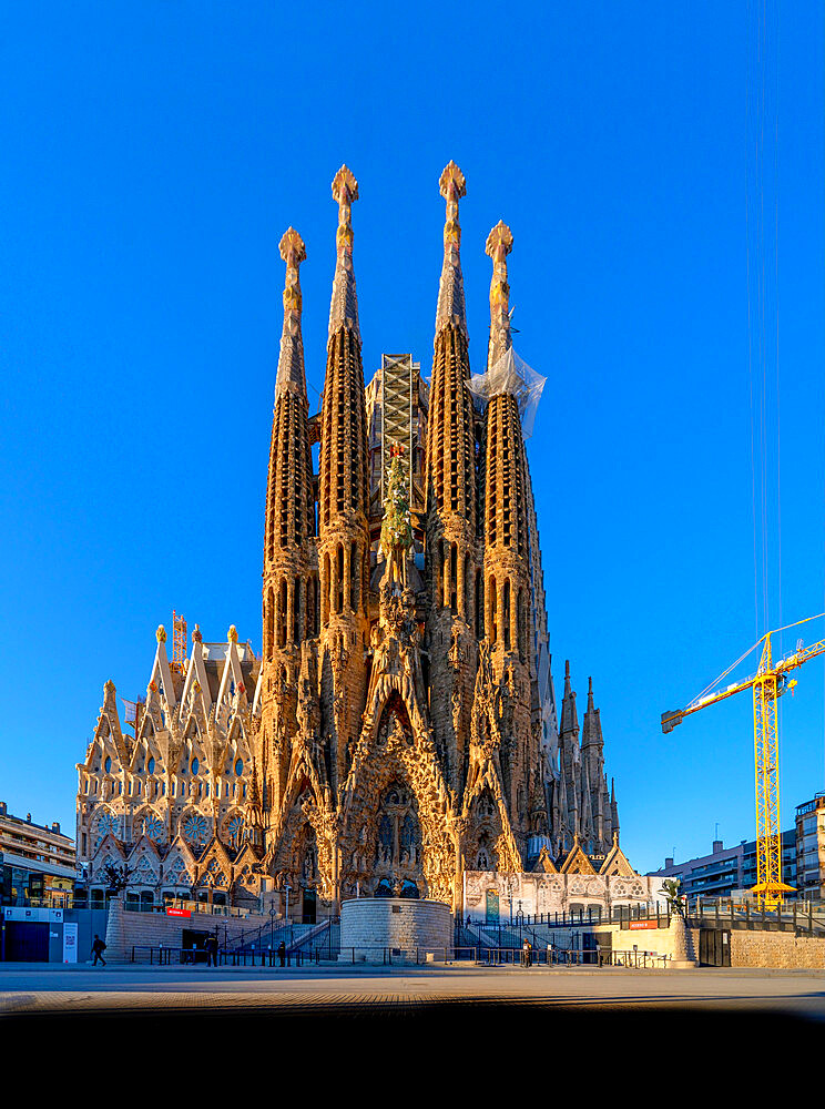 Sagrada Familia, UNESCO World Heritage Site, Barcelona, Catalonia, Spain, Europe