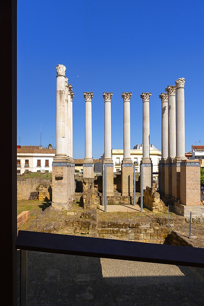 Roman Temple of Cordoba, Cordoba, Andalusia, Spain