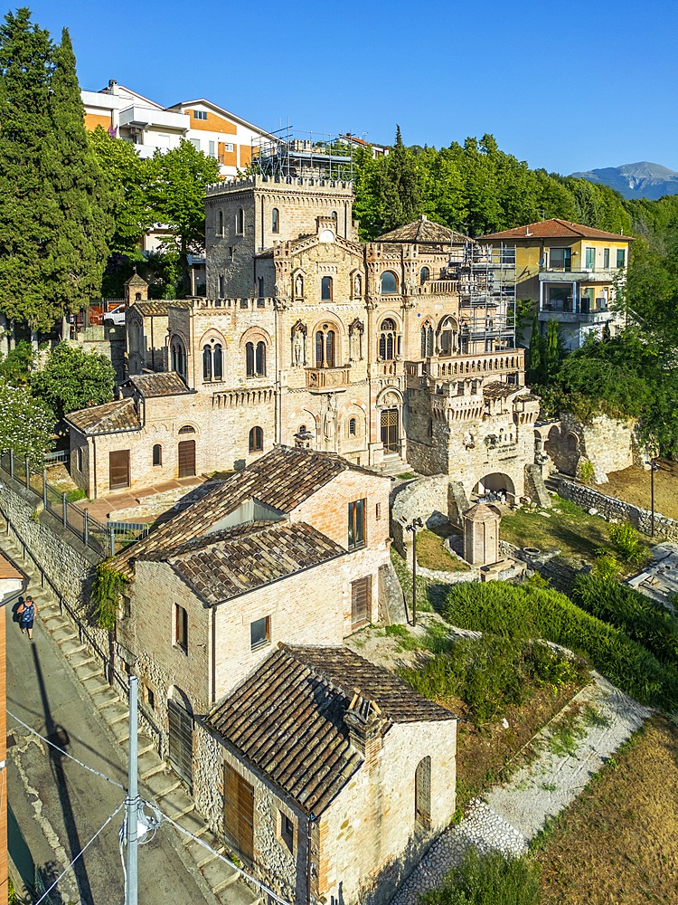 Monica Castle, Teramo, Abruzzo, Italy