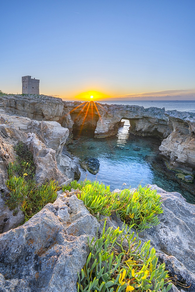 Natural swimming pool, Tricase, Lecce, Salento, Apulia, Italy