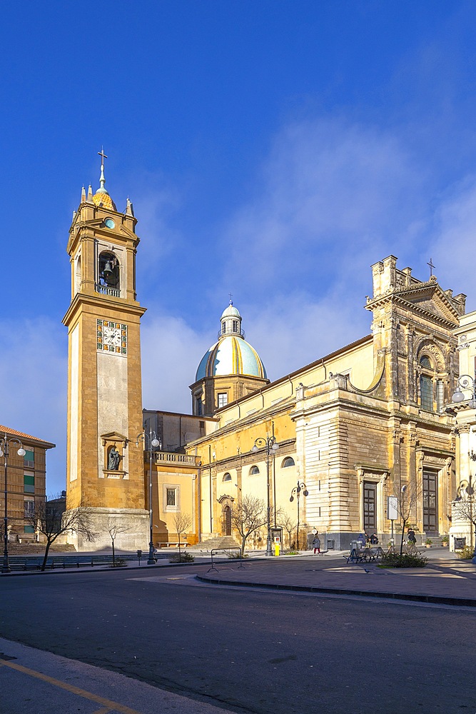 Cathedral Basilica of San Giuliano, Caltagirone, Catania, Sicily, Italy