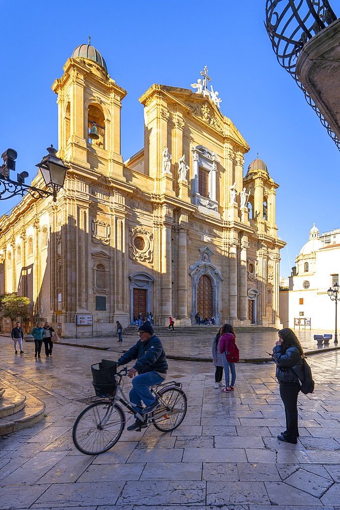 Cathedral of Marsala, piazza della Repubblica , Marsala, Trapani, Sicily, Italy